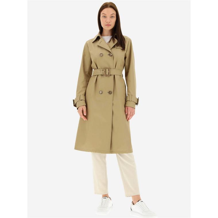 Herno Gabardine Trenchcoat, Sand